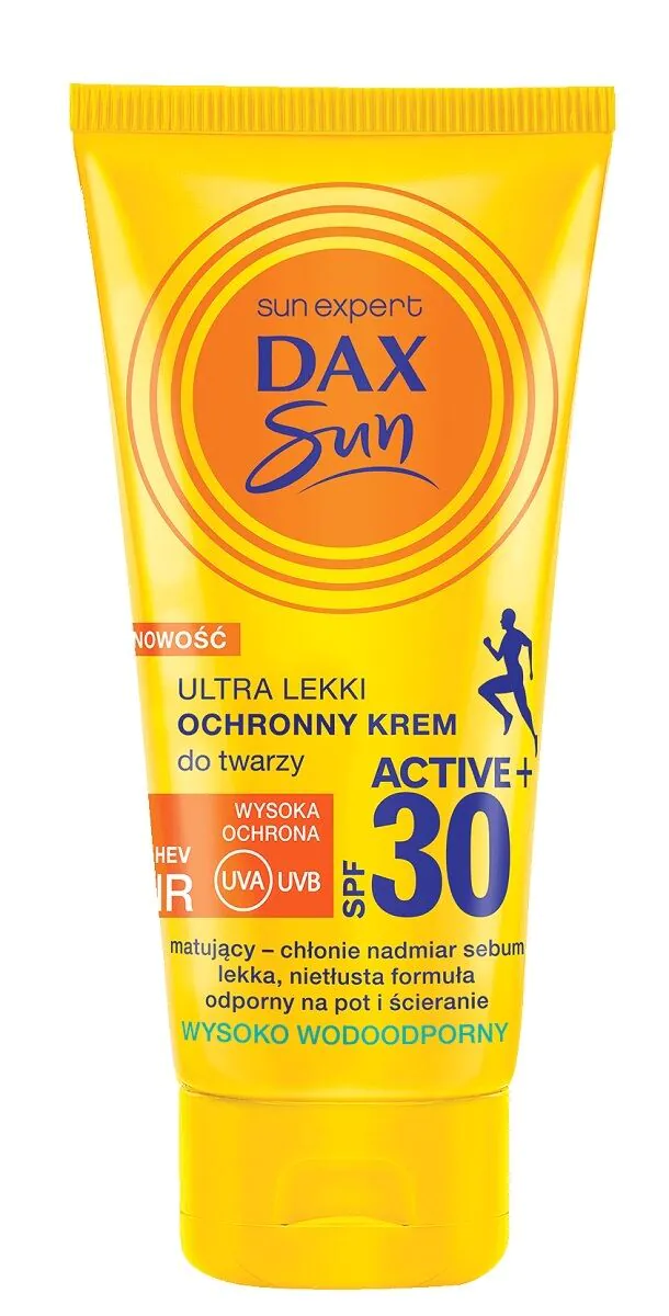 Dax Sun Active Ultra Light Beskyttende Ansigtscreme SPF 30
