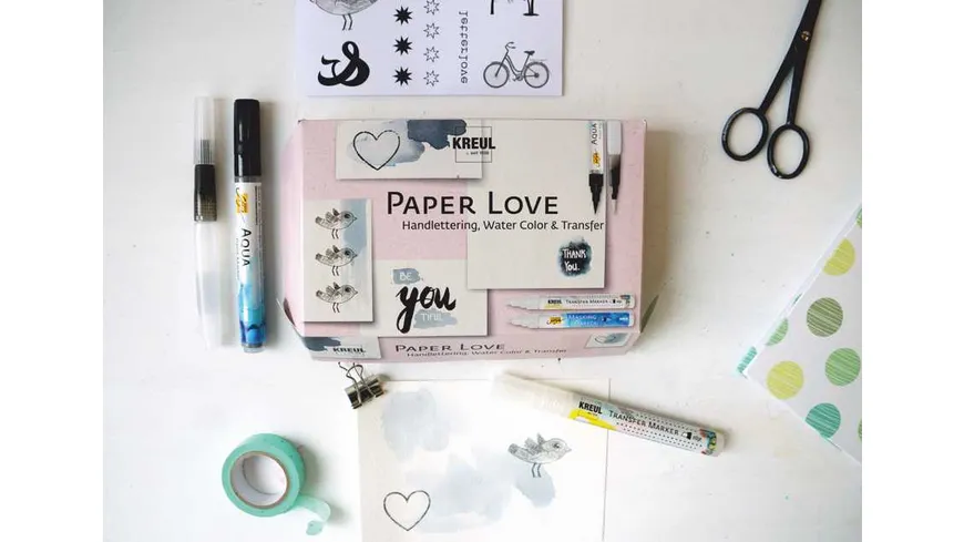 KREUL Paper Love-Set