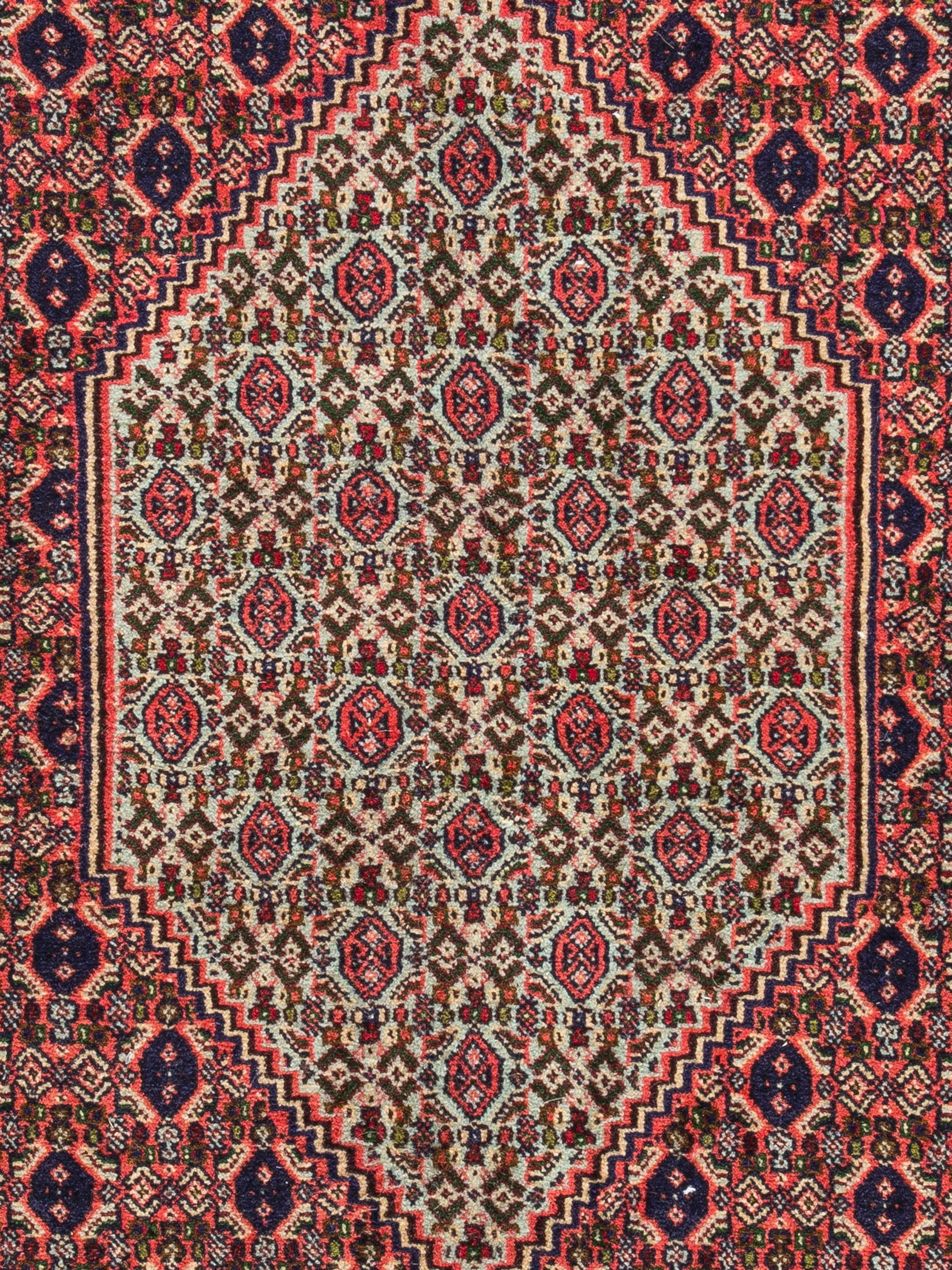 Senneh ca. 168 x 260 cm, Unikat / Einzelstück