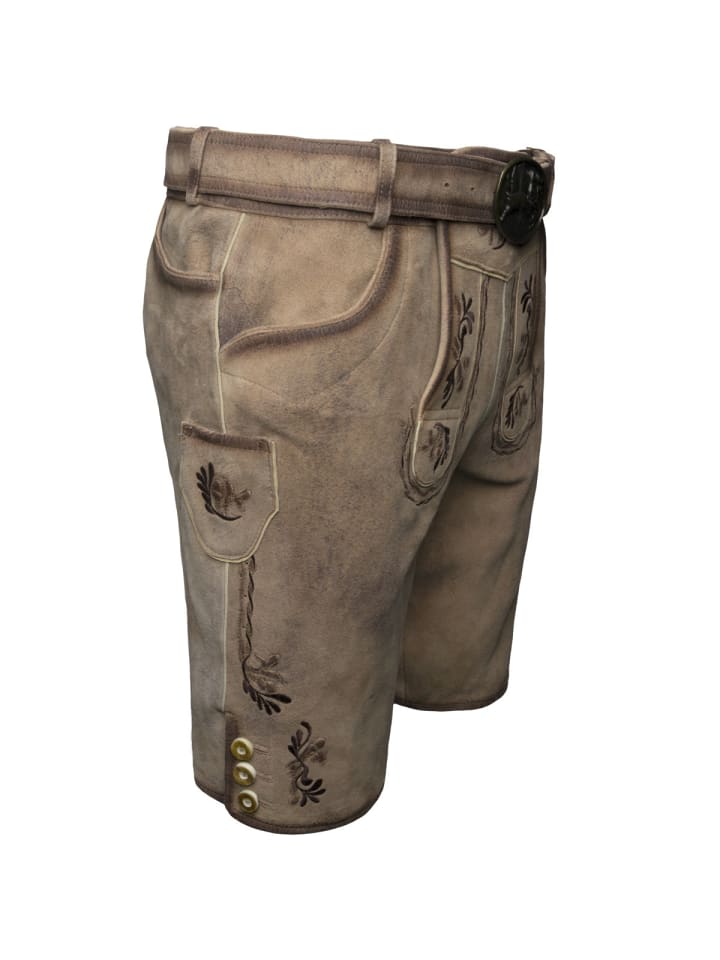 Spieth & Wensky Lederhose TG-Fredo in braun günstig kaufen