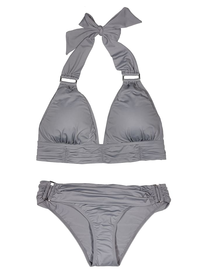 petit amour Damenbademode CLAIRE Bikini in Platingrau günstig kaufen L Cup D-E