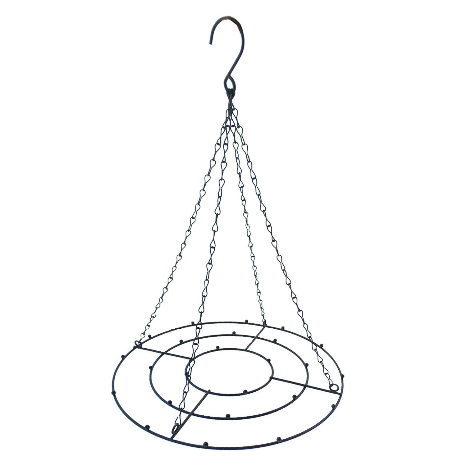 Fixierpflaster Gestell zum Hängen, schwarz Ø 33 cm Hängegestell Gestell zum Hängen
