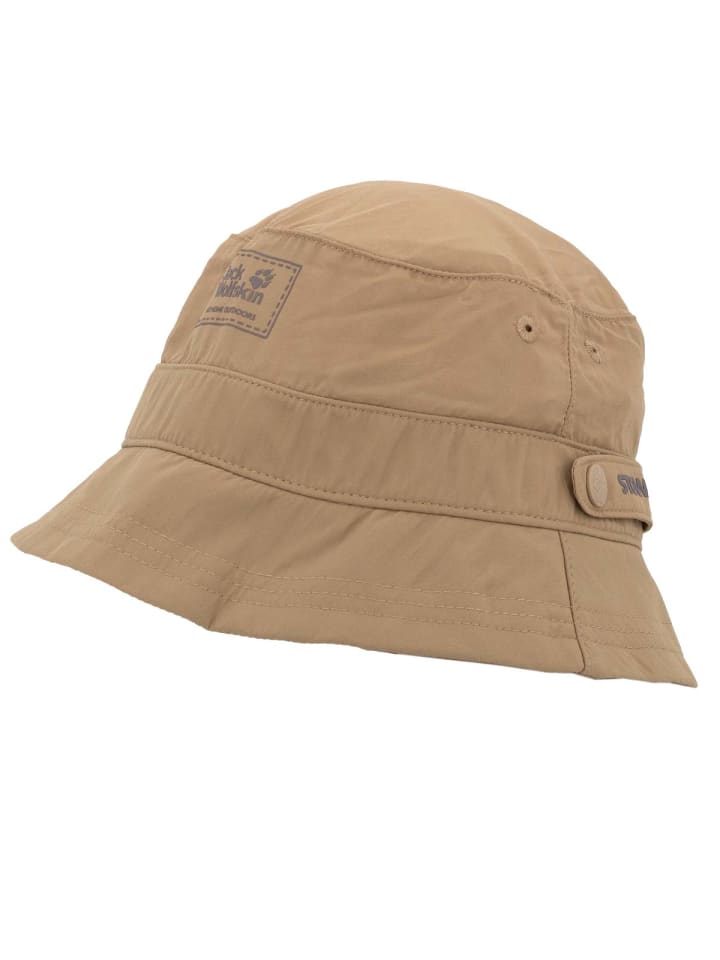 Jack Wolfskin Hut Supplex Safari Hat Kids in Braun günstig kaufen M