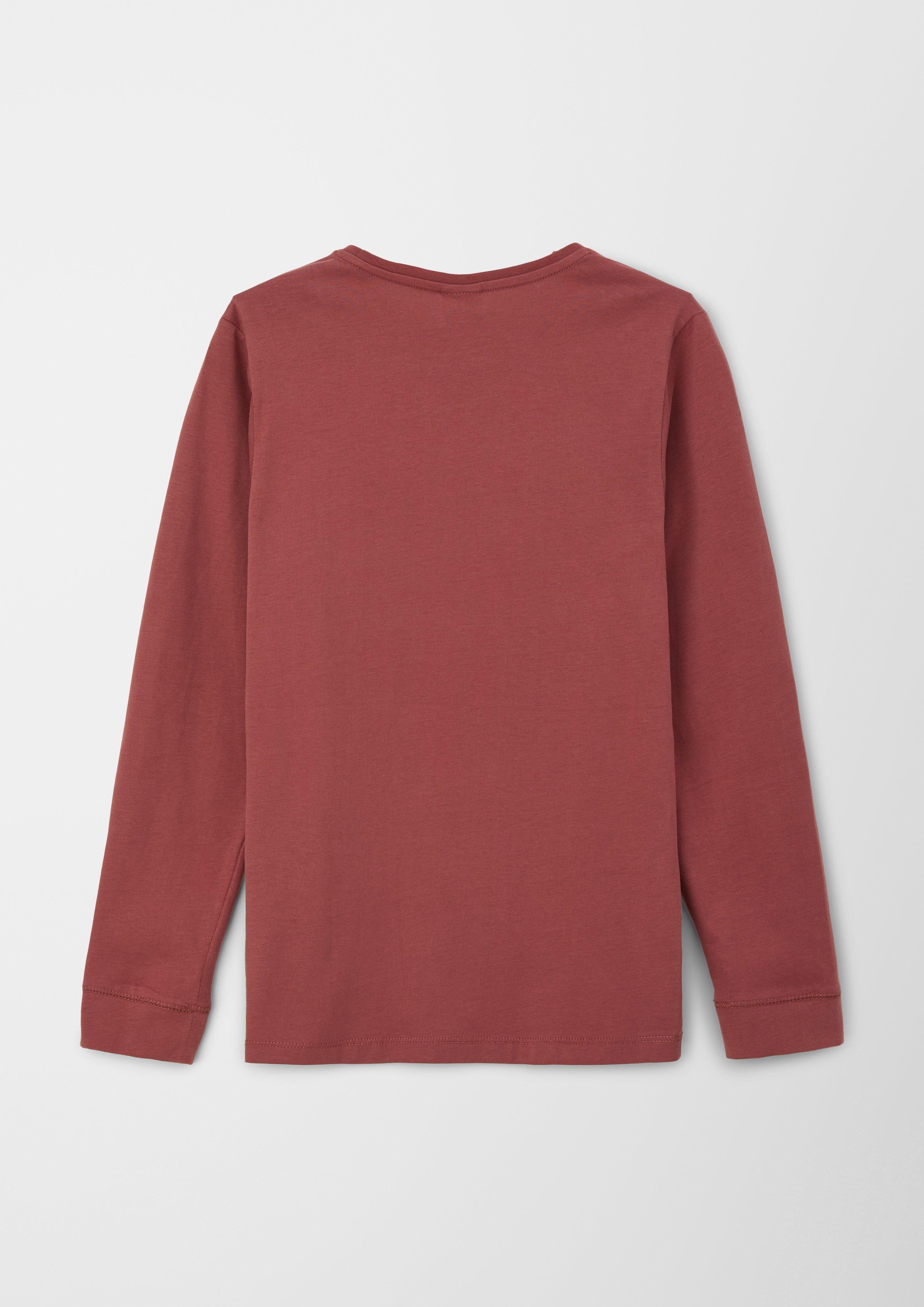 Langarmshirt mit Frontprint  2118617-3854