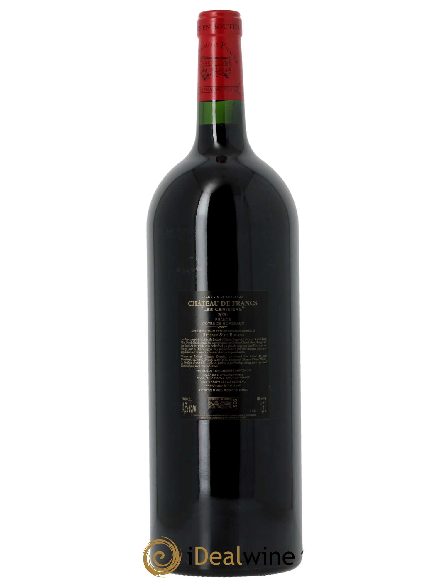 Château de Francs - Les Cerisiers  2020 - Lot de 1 Magnum