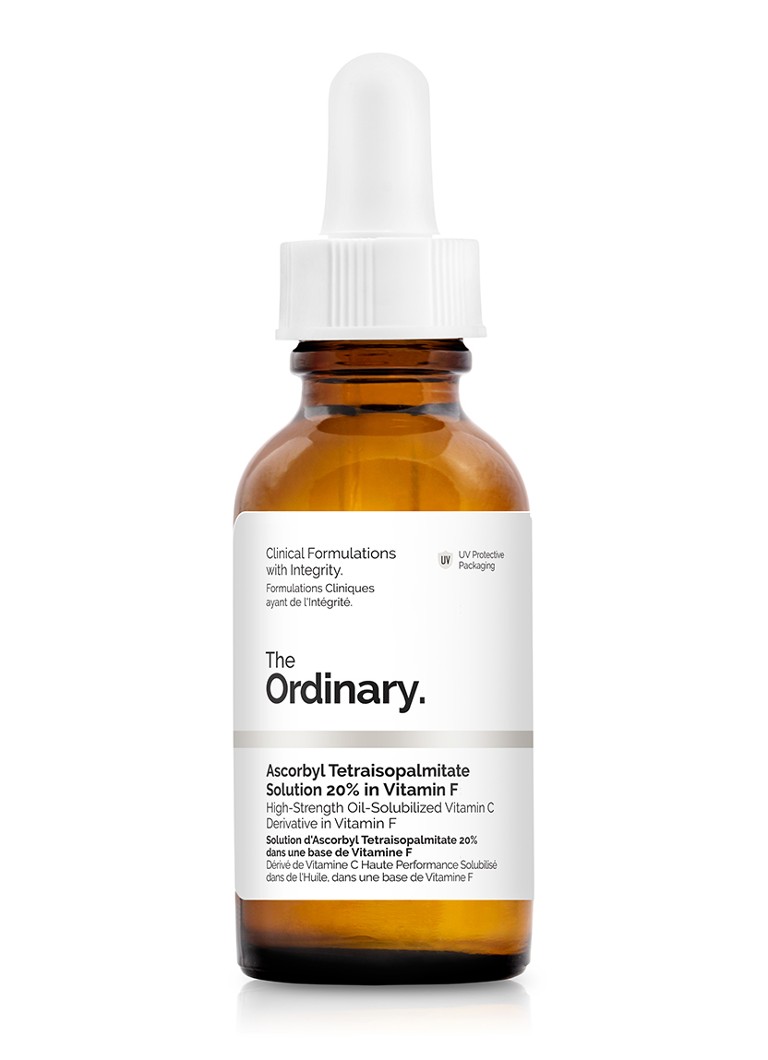 The Ordinary  Ascorbyl Tetraisopalmitate Solution 20% in Vitamin F - verhelderend serum