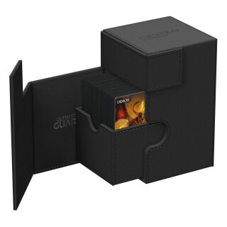 Ultimate Guard Flip`n`Tray 100+ XenoSkin Monocolor - Schwarz
