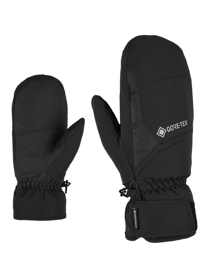 Ziener GARWEL GTX MITTEN glove ski alpine in Schwarz günstig kaufen 9,5