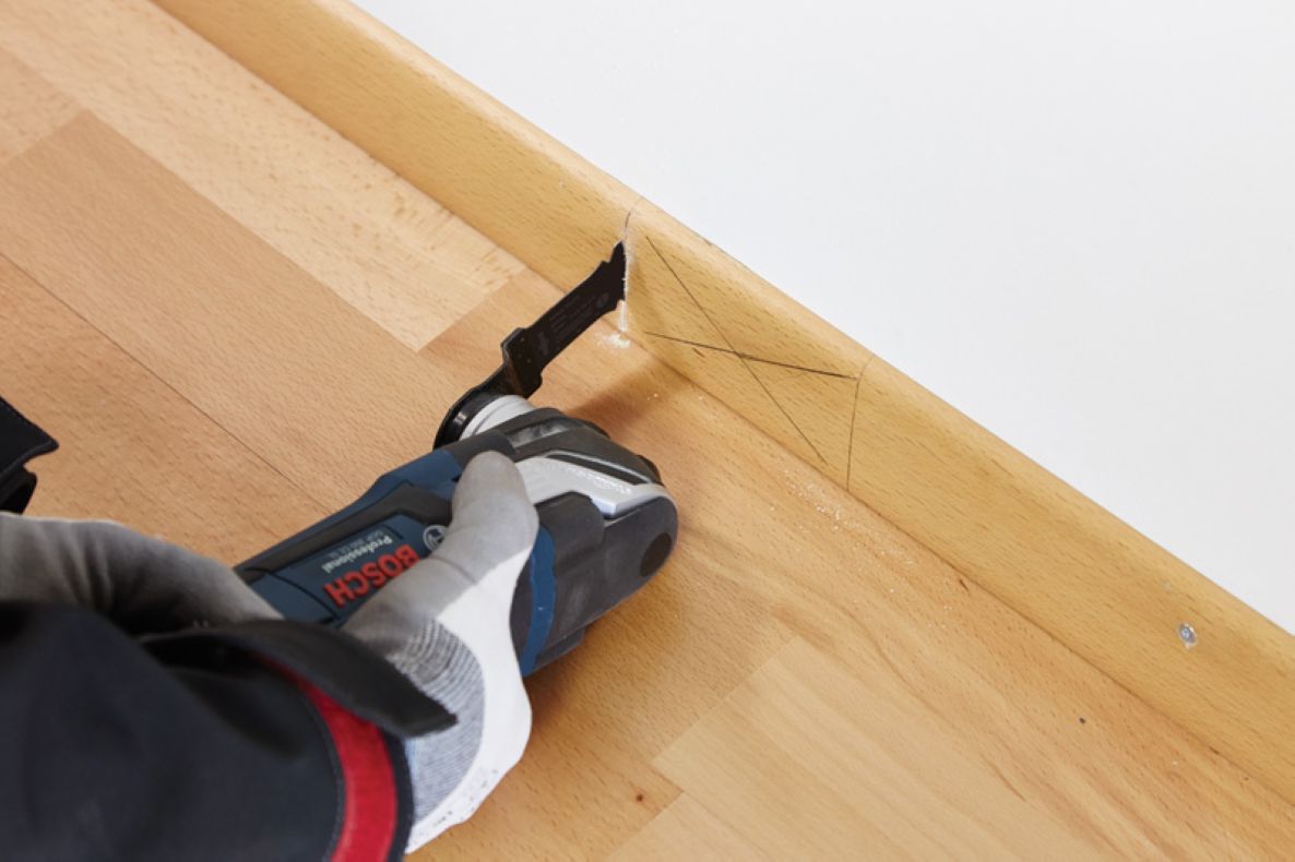 Bosch Blue Accessories 2608669250 Starlock Dyksavklinge AIZ 32 EPC HCS Hårdttræ Curved-Tec 32 x 50 25 stk. Bulk
