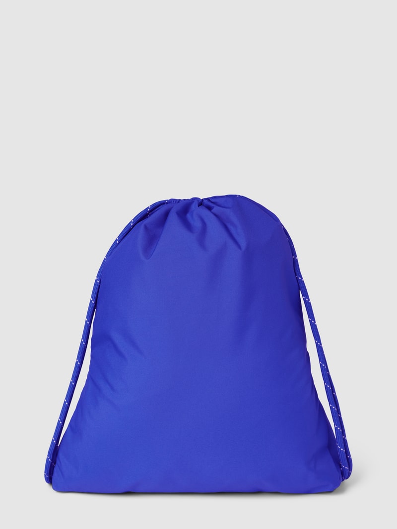 Rucksack mit Label-Print Modell 'Heritage' in royalblau