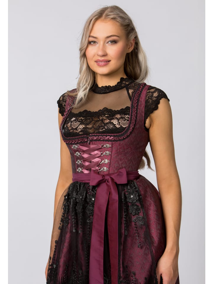 Stockerpoint Stockerpoint Dirndl Sanja in bordeaux günstig kaufen