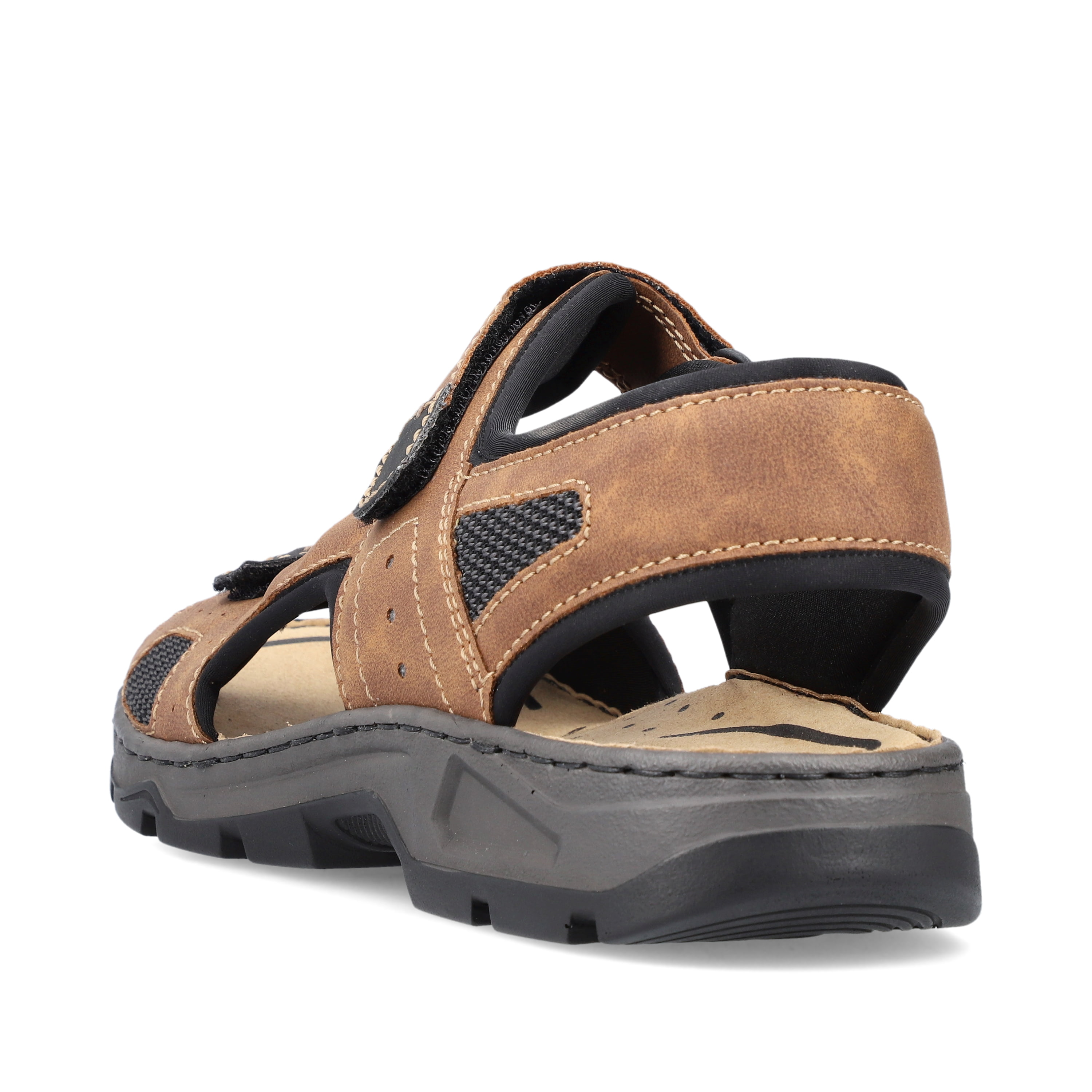 Rieker Herren Trekkingsandalen nussbraun