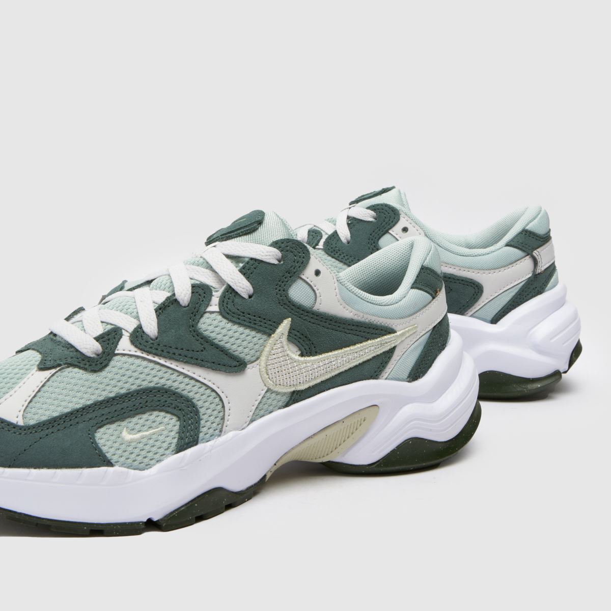 Nike al8 sportcipők fehér és zöld színben