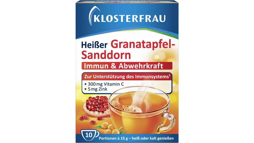 KLOSTERFRAU Heisser Granatapfel Sanddorn 150 g