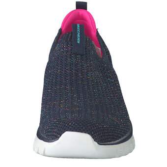 Skechers Slip On Sneaker in blau