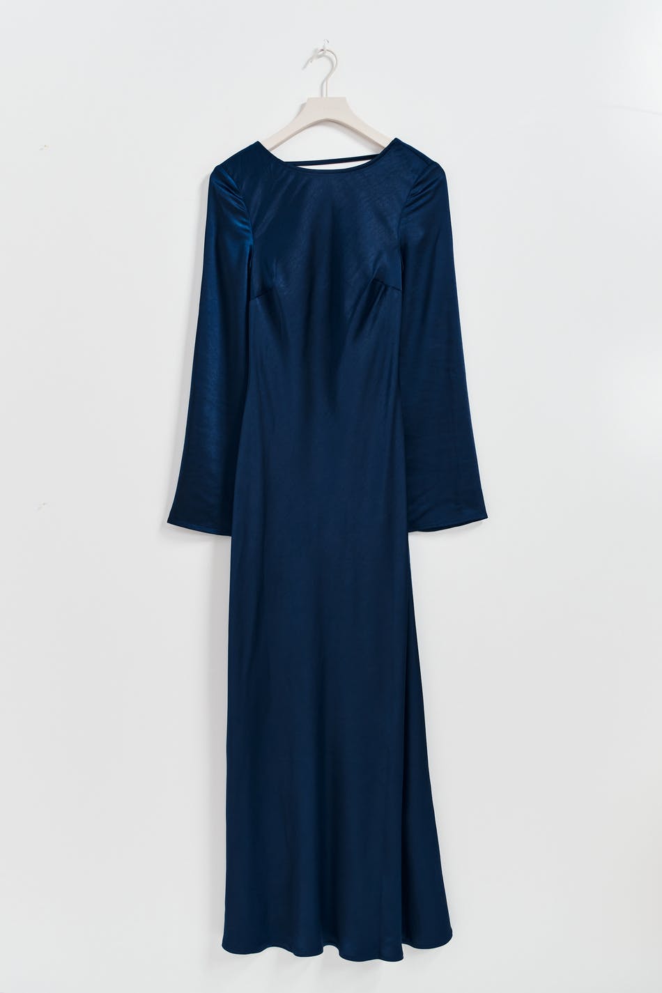 Satin maxi dress