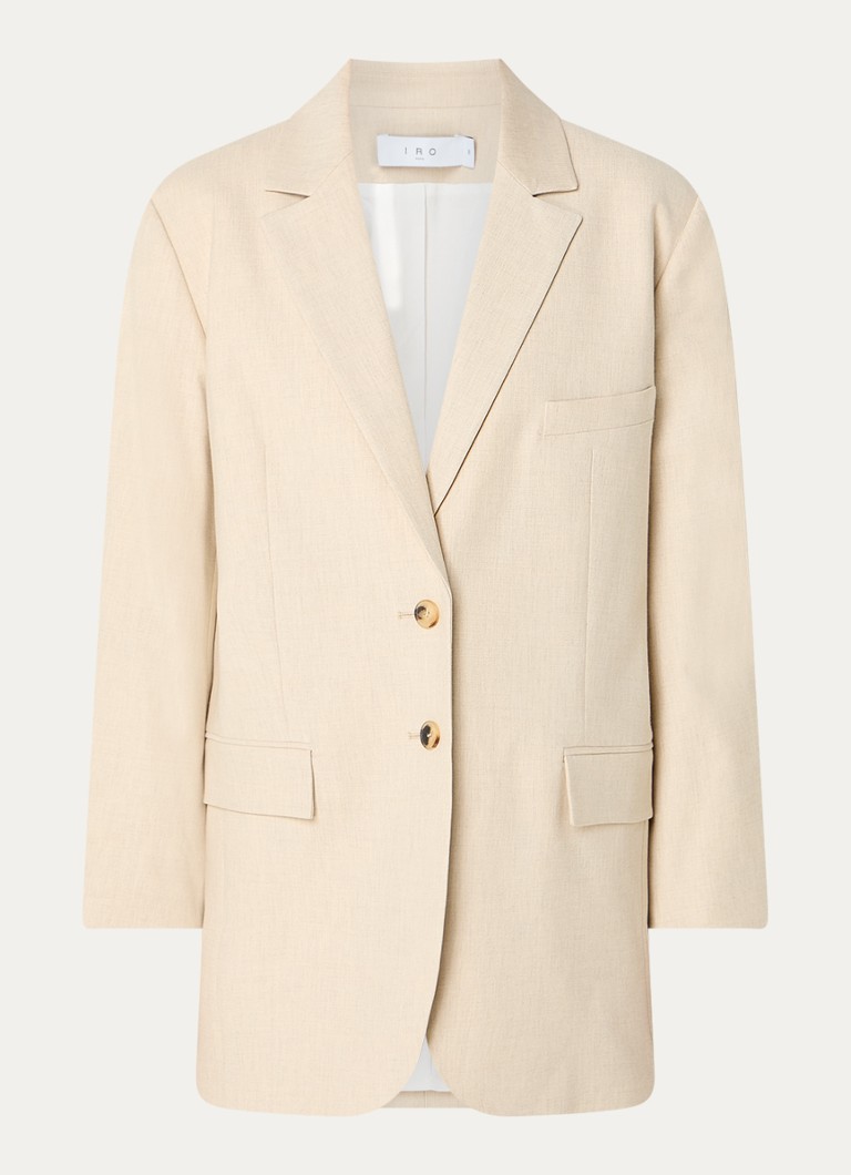 Blazer IRO Rolapi con tasche a patta e spalline.