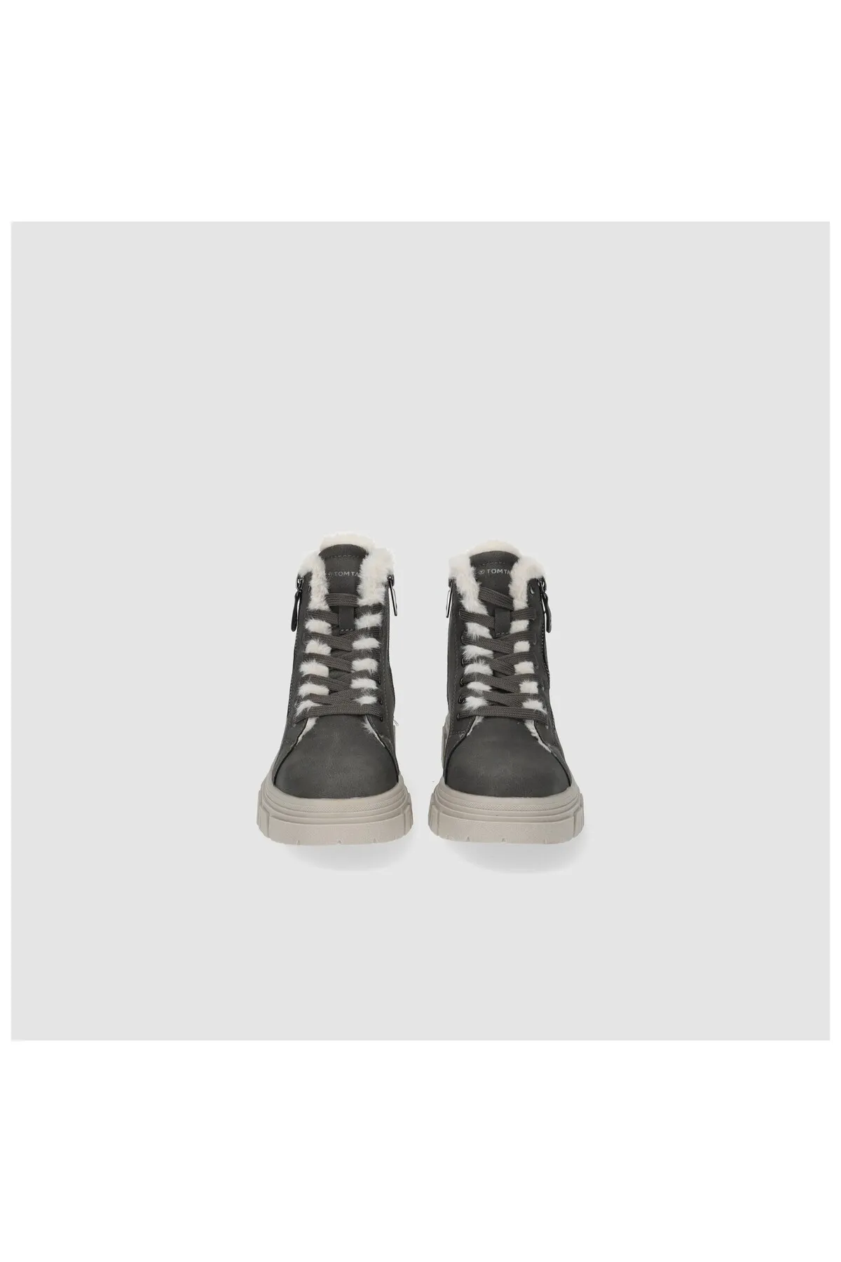 Tom Tailor  Stiefelette - Grau - Blockabsatz
