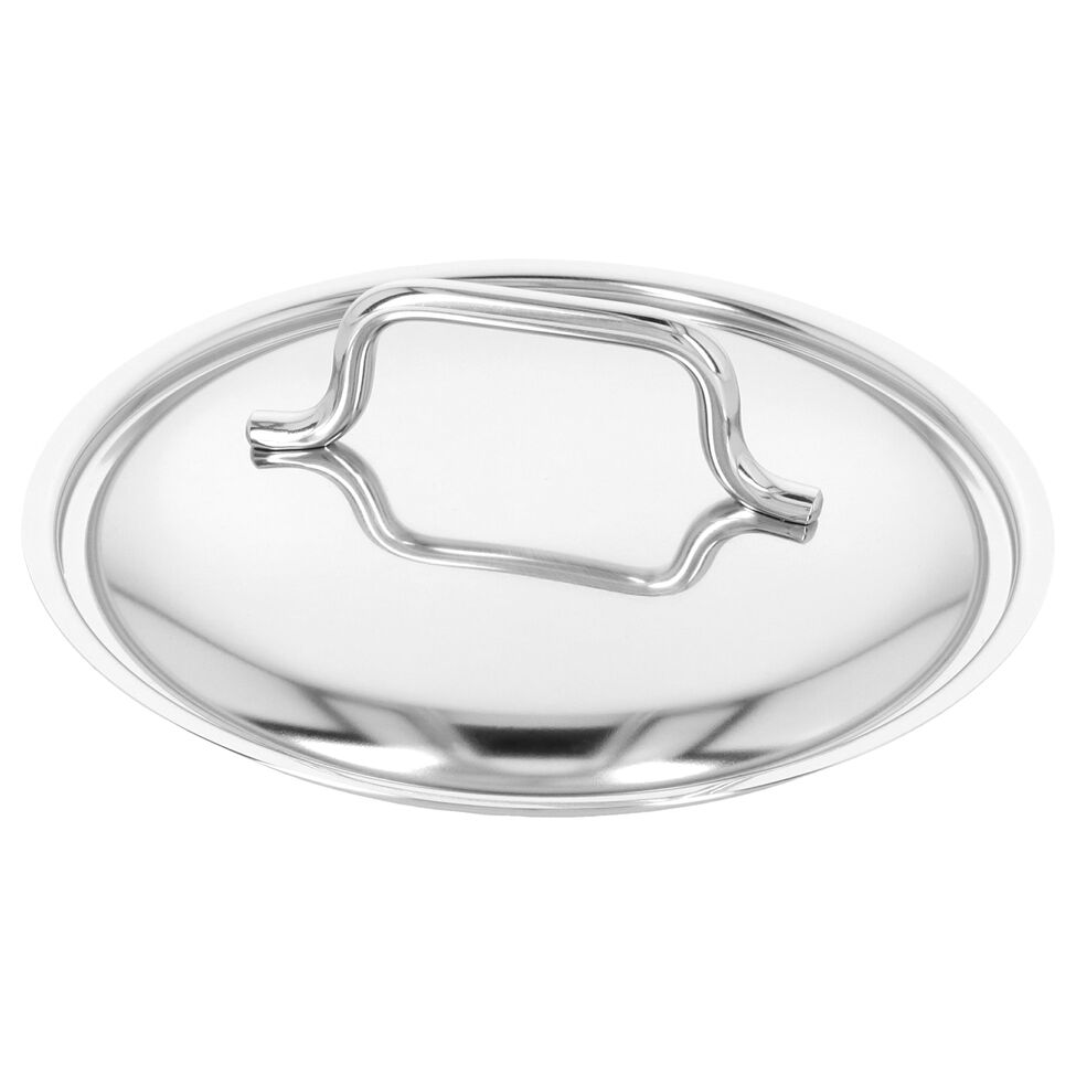 Bratentopf mit Deckel 18 cm, 18/10 Edelstahl