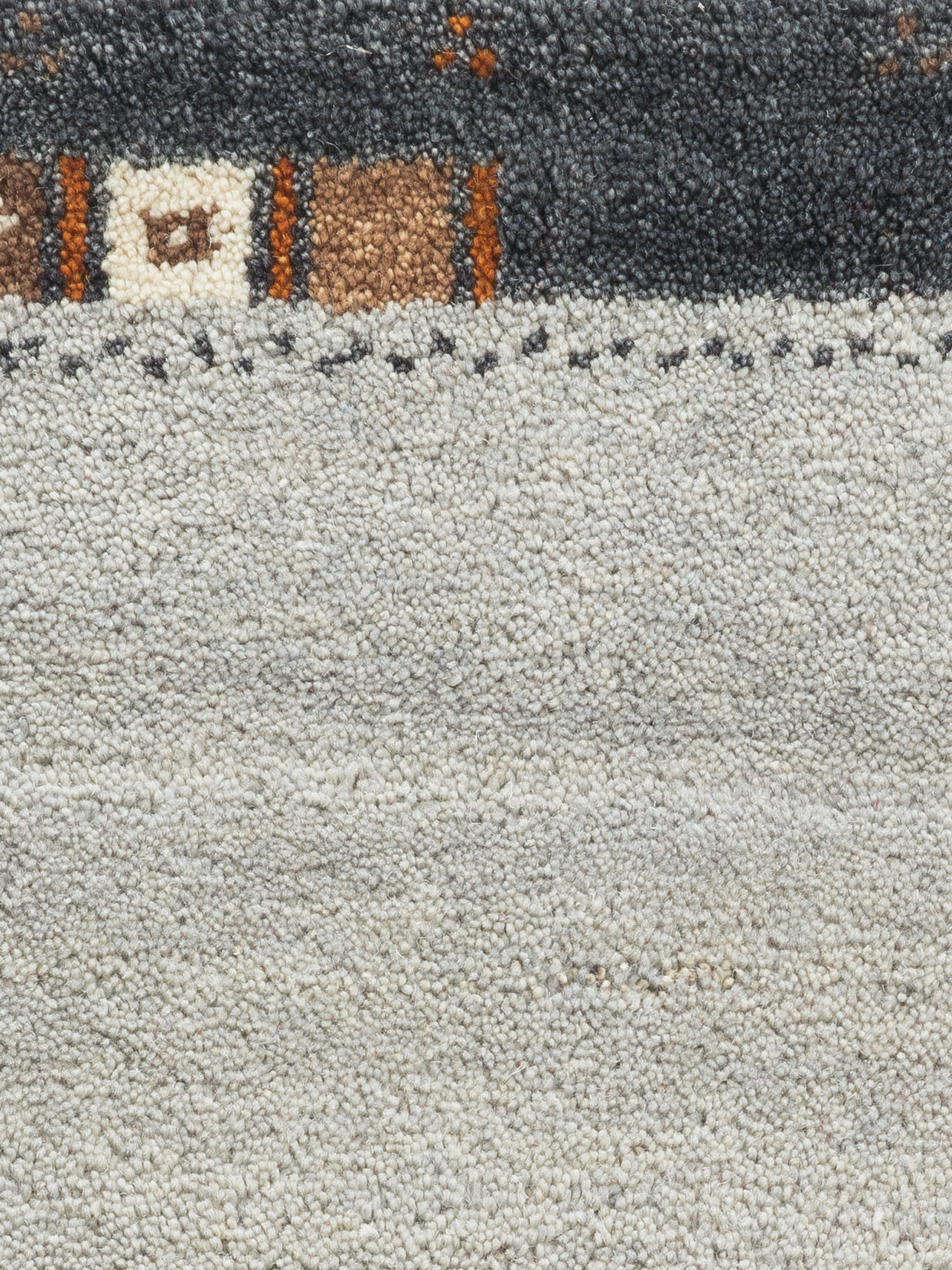 Odisha Gabbeh ca. 60 x 90 cm, Unikat / Einzelstück