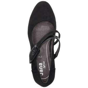 Jana Spangenpumps in schwarz