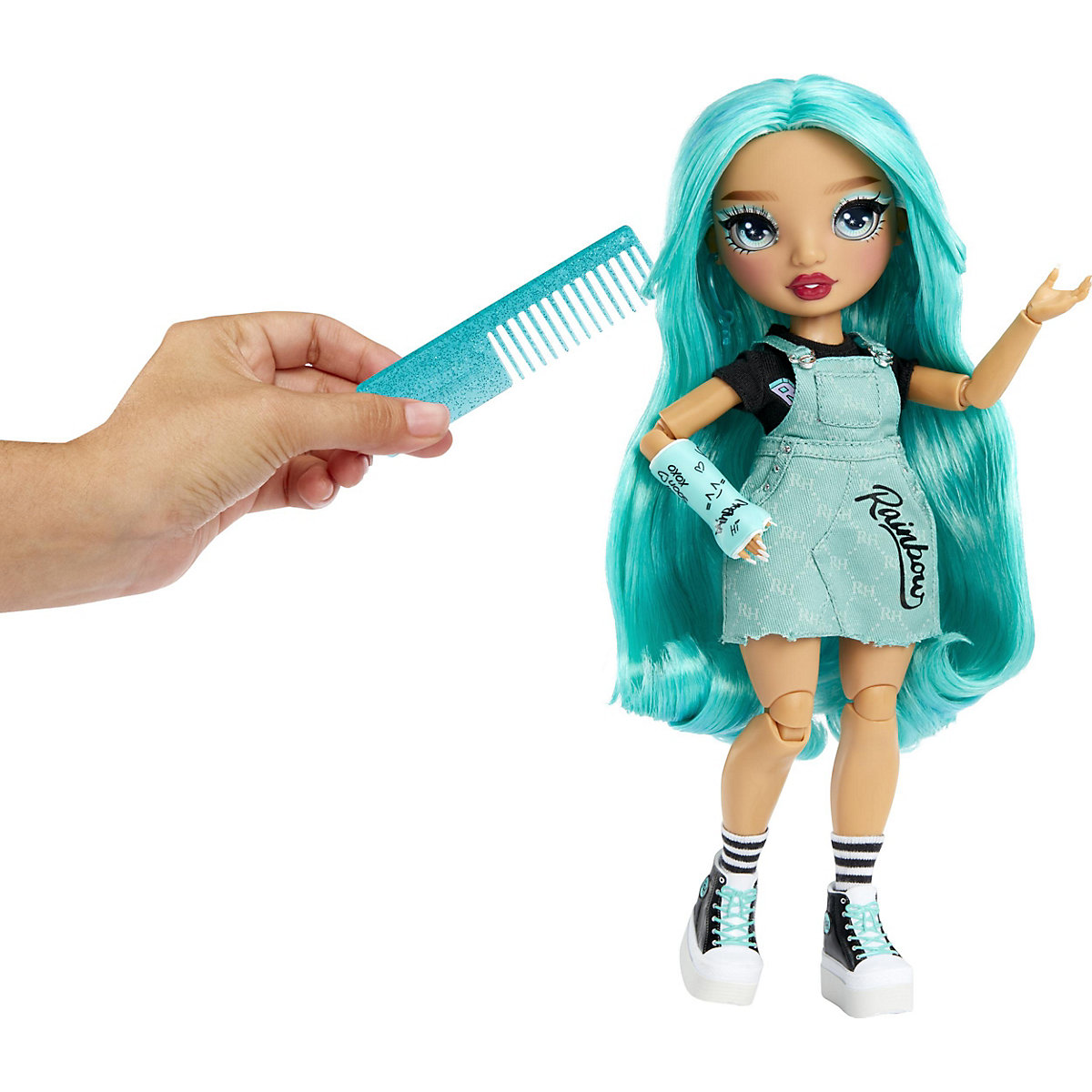 Rainbow High New Friends Fashion Doll- Blu Brooks (Teal)