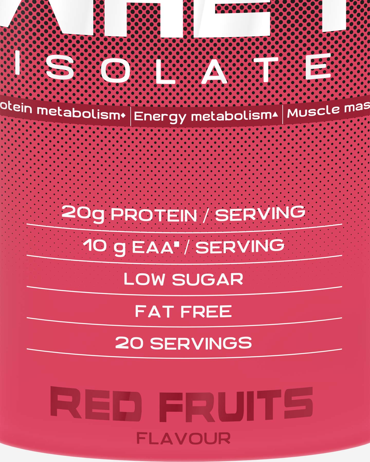 Energetico Enervit Clear Whey Isolate 480 g. Červené ovocie 92890