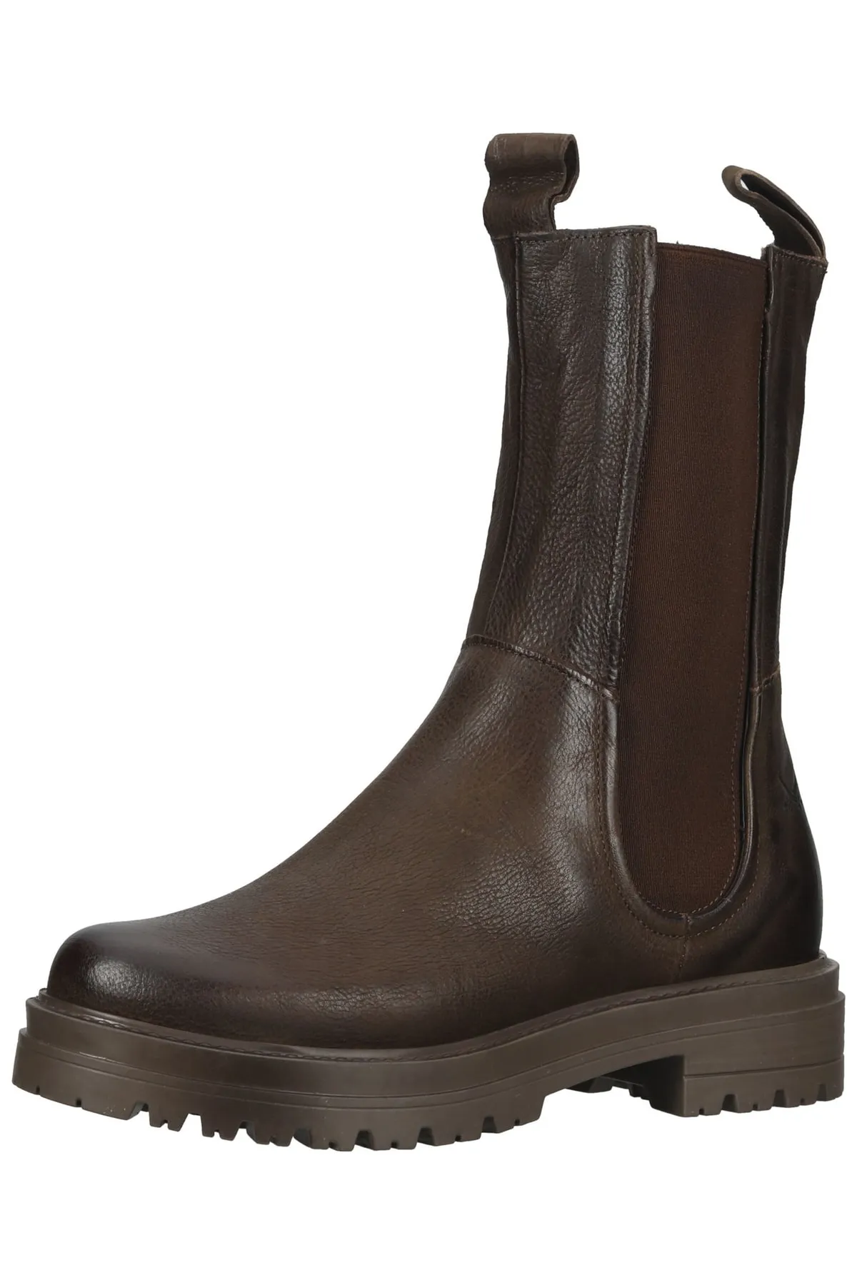 Sansibar  Stiefel - Braun - Blockabsatz