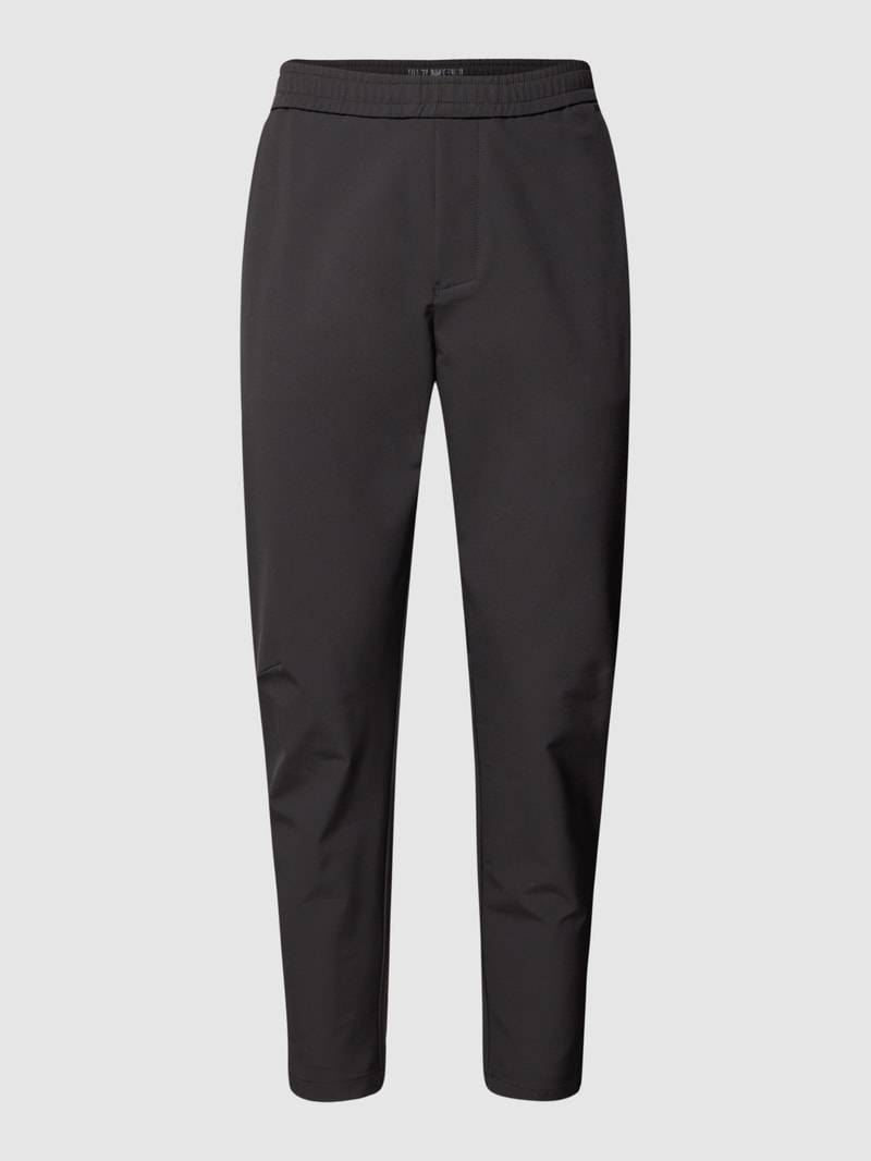 Sweatpants mit Label-Detail Modell 'Jax' in schwarz