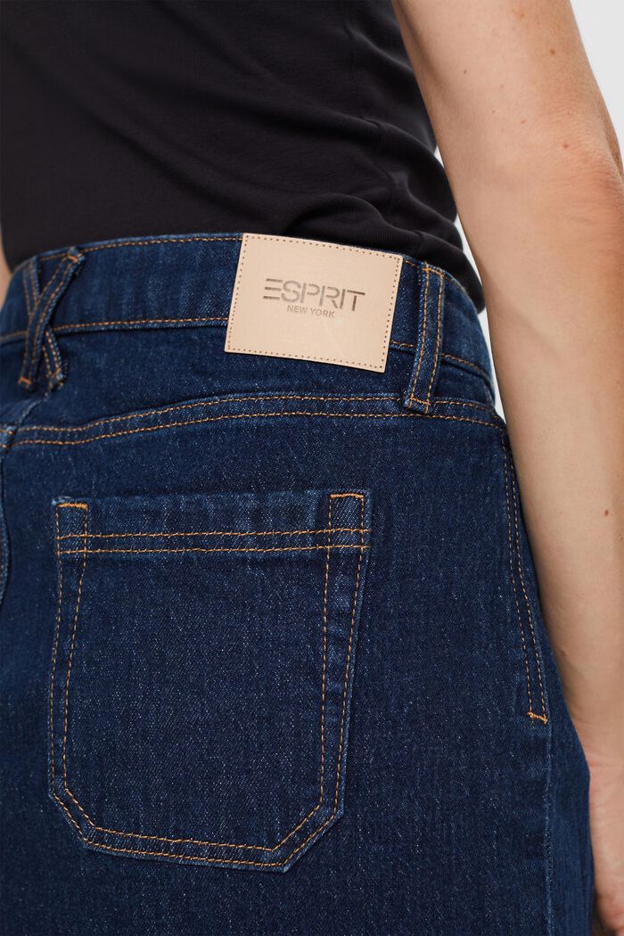 Recycelt: Jeans-Minirock