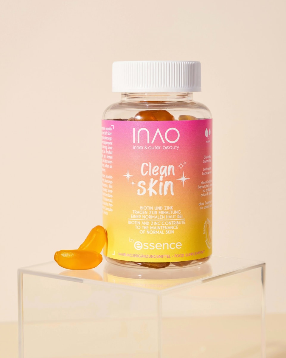 INAO Clean Skin gummies by essence 60 St, 180 g