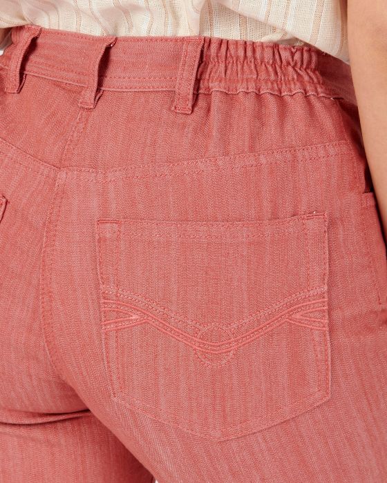 Pantalon toile extensible, 3 statures.