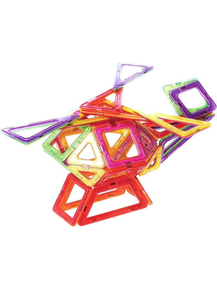 MAGNIKON Magnetische Bausteine Der Baumeister - Magnetbau-Set 118-teilig-ab 3 Jahre günstig kaufen onesize