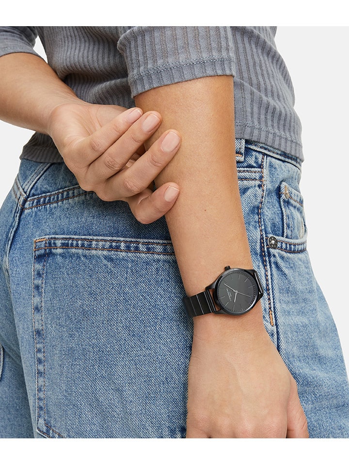 Liebeskind Quarzuhr in Schwarz günstig kaufen onesize