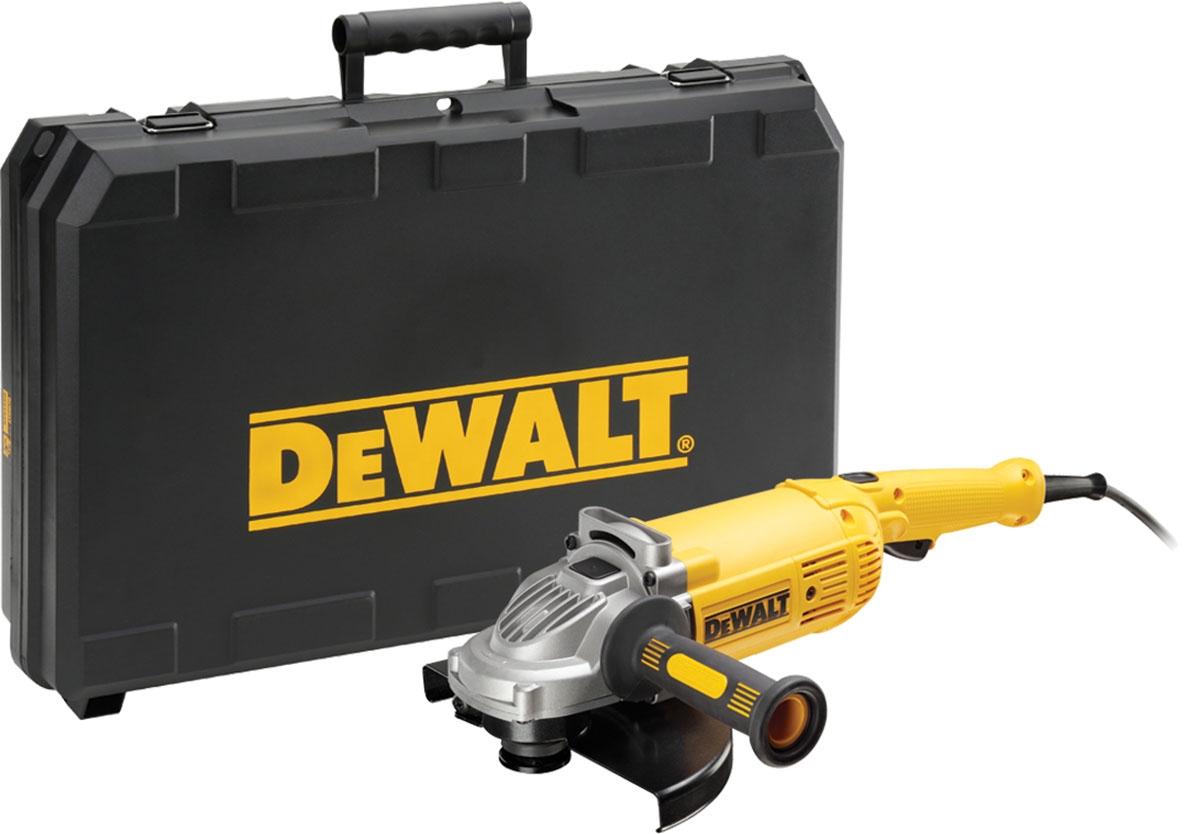 DeWalt DWE492K kampinis šlifuoklis 230 mm 2200 vatų