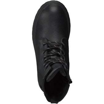 s.Oliver Schnür Boots in schwarz