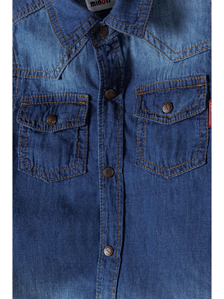 Minoti Jeanshemd Vintage 8 in Denim-Blau günstig kaufen