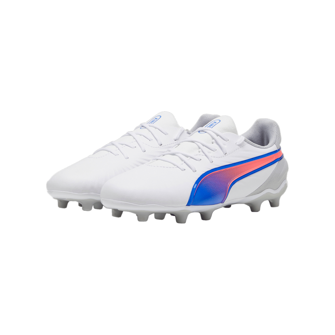 PUMA KING Match FG/AG Jr Kids Weiss F02