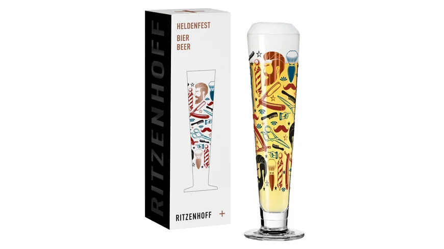 RITZENHOFF Bierglas Heldenfest #11 R. Buss H22