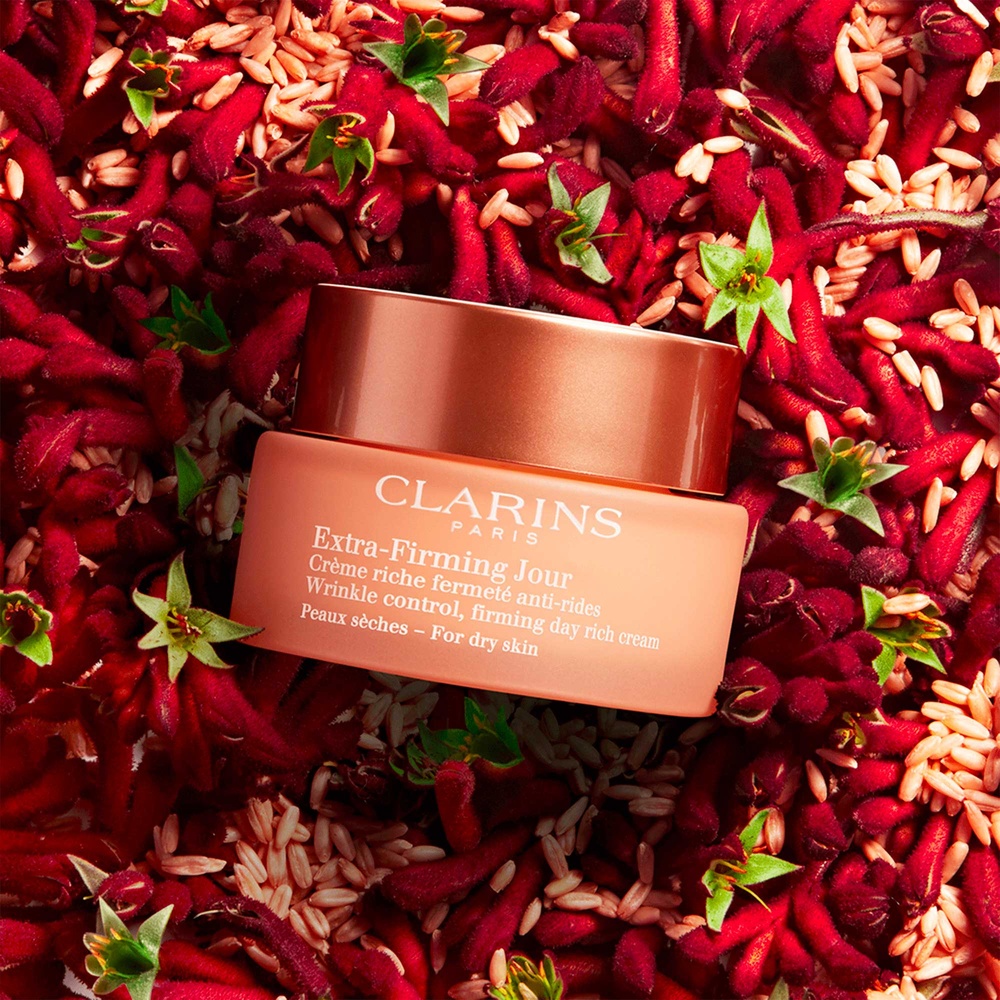 Clarins Extra-Firming Jour Crème riche fermeté anti-rides Peaux sèches Soin visage