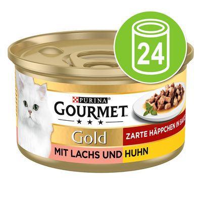 Sparpaket Gourmet Gold Zarte Häppchen 24 x 85 g