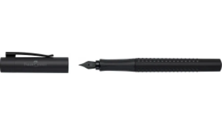 FABER-CASTELL Füller Grip Edition M all Black