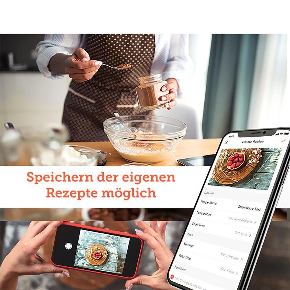 Cosori Heißluftfritteuse Spezial Edition, App-Steuerbar, 5.5L XXL, 1700 W
