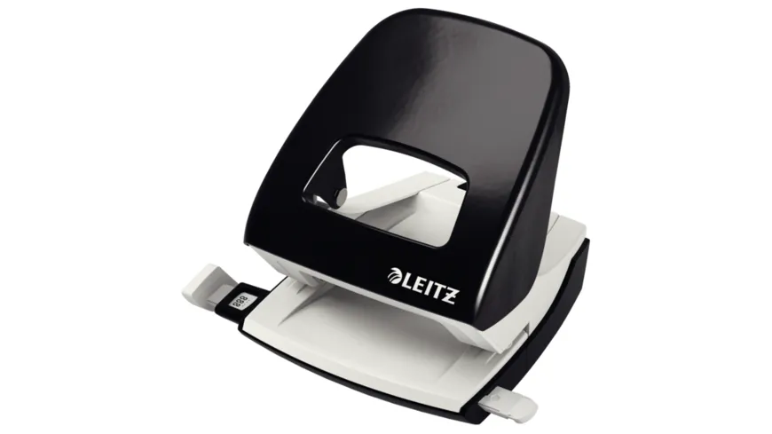 LEITZ NeXXt Bürolocher 5008, 30 Blatt, schwarz schwarz