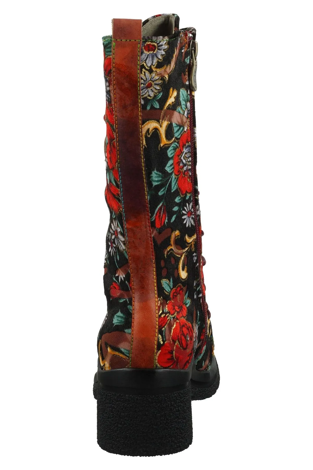 LAURA VITA  Stiefel - Rot - Blockabsatz