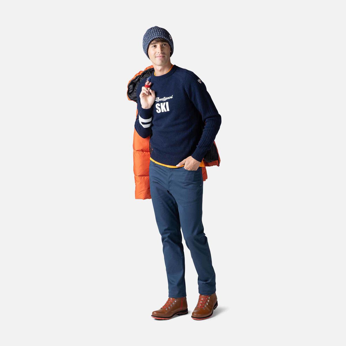 Signature Herrenstrickpullover