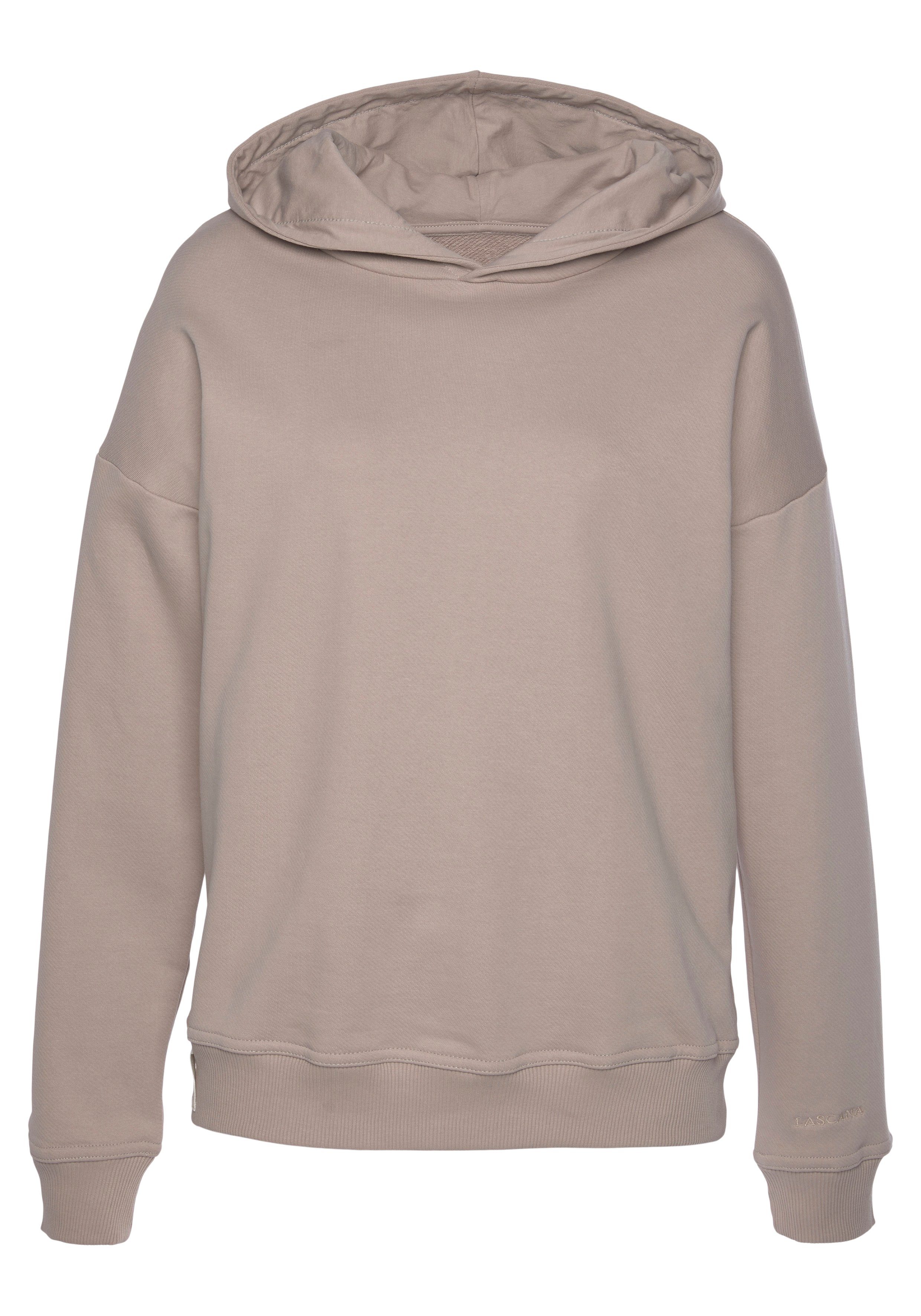 LASCANA Hoodie aus organischer Baumwolle, Loungewear, Loungeanzug, Hoodie