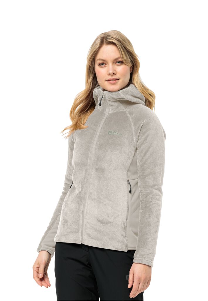 ROTWAND HOODED FZ W Fleecejacke Damen