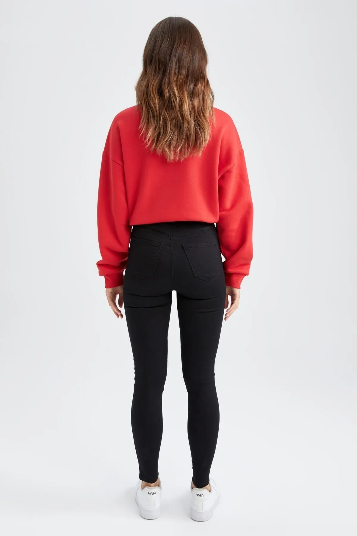 DeFacto  Super Skinny Fit Jeanshose mit hoher Taille