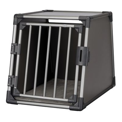 Trixie Transportbox Aluminium graphit